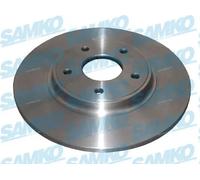 2x Disco freno pieno C3023P SAMKO per FIAT LANCIA VW DODGE CHRYSLER