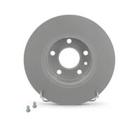 Dischi freno FERODO DDF067C posteriore, pieno, 2 Pezzo
