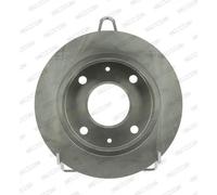 Dischi freno FERODO DDF1077 anteriore, pieno, 2 Pezzo