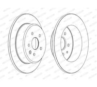 FERODO DDF1499C Disco freno