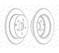 FERODO DDF1704C Disco freno