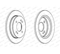 FERODO DDF1793C Disco freno per HYUNDAI,KIA
