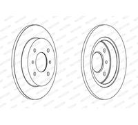 FERODO DDF267C Disco freno