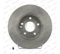 Ferodo Disco freno DDF540 anteriore pieno 2 pezzi per Mercedes-Benz Classe C