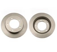 2x Disco freno pieno DF1953 TRW per SUZUKI SAMURAI Fuoristrada chiuso SJ410