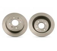 Disco freno TRW DF2646 posteriore, pieno, 1 Pezzo