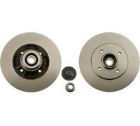 2x Disco freno pieno DF2706BS TRW per RENAULT CLIO I MEGANE I Coach MEGANE I