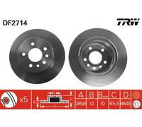 TRW DF2714 Disco freno