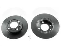 2x Disco freno pieno DF4062 TRW per SEAT VW