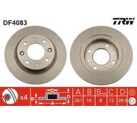 TRW DF4083 Disco freno