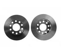 2x Disco freno pieno DF4186 TRW per AUDI SEAT