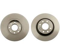2x Disco freno pieno DF4300 TRW per VOLVO 480 440 460