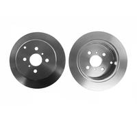 2x Disco freno pieno DF4335 TRW per TOYOTA COROLLA YARIS YARIS VERSO