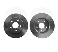 TRW Disco freno LUC DF4372 posteriore, pieno, 1 pezzo
