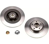 2x Disco freno pieno DF4413BS TRW per RENAULT VEL SATIS ESPACE IV