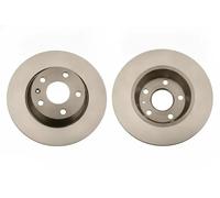 TRW Disco freno DF4784 posteriore pieno - 1 pezzo