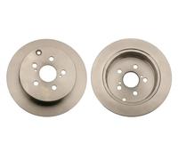 2x Disco freno pieno DF4899 TRW per TOYOTA CELICA Coupé PRIUS Liftback