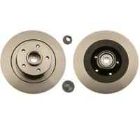 2x Disco freno pieno DF6126BS TRW per RENAULT LAGUNA Coupé