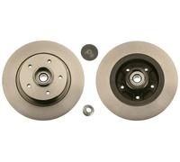 2x Disco freno pieno DF6127BS TRW per RENAULT MEGANE II Coupé-Cabriolet