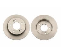 TRW Disco freno DF6144 posteriore, pieno, 1 pezzo