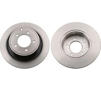 2x Disco freno pieno DF6326 TRW per CHRYSLER JEEP DODGE