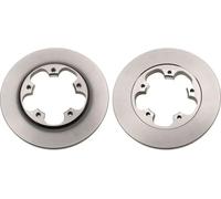 2x Disco freno pieno DF6748 TRW per FORD TRANSIT V363 Autobus
