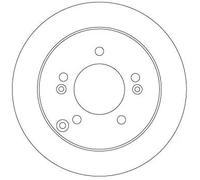 TRW DF6919 Disco freno