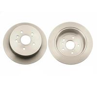 2x Disco freno pieno DF7257 TRW per LEXUS RX