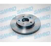 2x Disco freno pieno F2022P SAMKO per FIAT LANCIA VW DODGE CHRYSLER