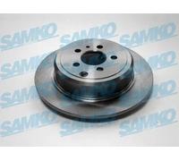 2x Disco freno pieno F2141P SAMKO per PEUGEOT CITROËN FIAT LANCIA