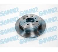 2x Disco freno pieno H1171P SAMKO per ROVER HONDA MG LOTUS