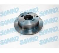 2x Disco freno pieno H2005P SAMKO per KIA HYUNDAI