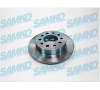 2x Disco freno pieno H2017P SAMKO per HYUNDAI COUPE I COUPE II TIBURON Coupé