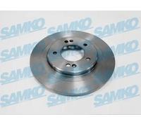 2x Disco freno pieno H2025P SAMKO per HYUNDAI i40 I CW