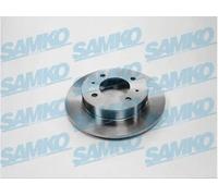 2x Disco freno pieno H2127P SAMKO per HYUNDAI LANTRA I LANTRA II COUPE I MATRIX