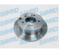2x Disco freno pieno K2024P SAMKO per KIA SOUL I