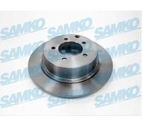 2x Disco freno pieno M1028P SAMKO per MITSUBISHI ASX OUTLANDER II