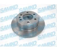 2x Disco freno pieno M2043PR SAMKO