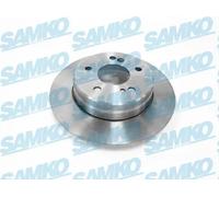 2x Disco freno pieno M2181PR SAMKO per MERCEDES-BENZ 124 Tre volumi 124 T-Model