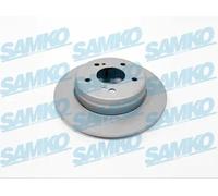 2x Disco freno pieno M2183PR SAMKO per MERCEDES-BENZ CHRYSLER