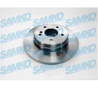 2x Disco freno pieno M2621PR SAMKO per MERCEDES-BENZ CLASSE E T-Model CLASSE C