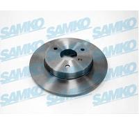 2x Disco freno pieno M2721PR SAMKO per SMART CITY-COUPE ROADSTER CABRIO