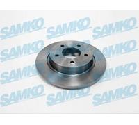 2x Disco freno pieno M5007P SAMKO per MAZDA 5 3 Tre volumi 3