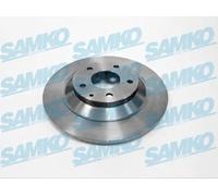 2x Disco freno pieno M5033P SAMKO per MAZDA CX-5