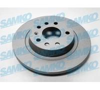 2x Disco freno pieno O1014PR SAMKO per SAAB OPEL FIAT