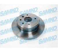 2x Disco freno pieno O1019P SAMKO per CHEVROLET EPICA