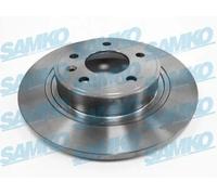 2x Disco freno pieno O1039P SAMKO per OPEL CHEVROLET
