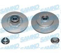 2x Disco freno pieno O1052PRCA SAMKO per OPEL CITROËN