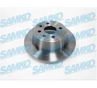 2x Disco freno pieno O1231P SAMKO per OPEL VECTRA A ASTRA F Familiare