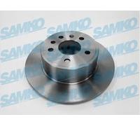 2x Disco freno pieno O1331P SAMKO per SAAB OPEL